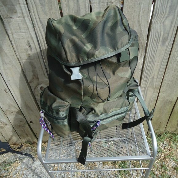 Minkoff Downtown Nylon Camo Backpack $188 main image 7